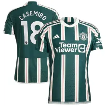 CASEMIRO #18 M Utd 1:1 Quality Away Fans Jersey 2023/24 (League Font 联赛字体) ★★