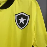 2023/24 Botafogo Goalkeeper Yellow Soccer Jersey
