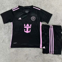 2023/24 Inter Miami Away Black Kids Soccer Jersey