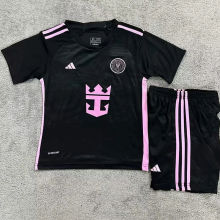 2023/24 Inter Miami Away Black Kids Soccer Jersey
