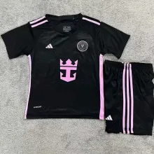 2023/24 Inter Miami Away Black Kids Soccer Jersey