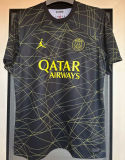 2022/23 PSG 1:1 Quality 4Th Black Glod Fans Soccer Jersey