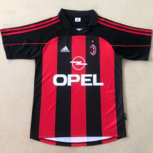 2000/02 AC Milan Home Retro Soccer Jersey