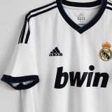 2012/13 RM Home White Retro Soccer Jersey