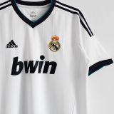 2012/13 RM Home White Retro Soccer Jersey
