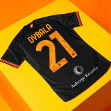 2023/24 Roma 1:1 Quality Third Black Fans Jersey