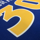 Warriors CURRY #30 Blue Retro NBA Jerseys