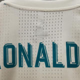 2017-2018 RM White Home Retro Soccer Jersey