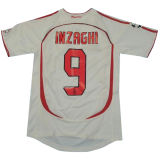 2006/07 AC Milan Away White Retro Soccer Jersey