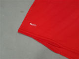 2007-08 M Utd Home Red Long Sleeve Retro Soccer Jersey UCL Version（胸前有绣欧冠决赛小字）
