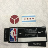 Bulls PIPPEN #33 White City Edition NBA Jerseys