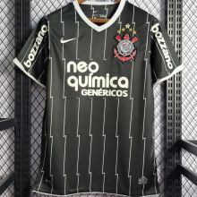 2011/12 Corinthians Black Retro Soccer Jersey