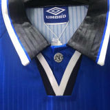 1996/98 M Utd Third Blue Retro Soccer Jersey