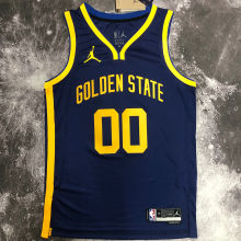 Warriors KUMINGA #00 Royal Blue NBA Jerseys