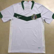 2006 Mexico Away White Retro Soccer Jersey