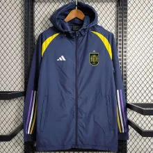 2023/24 Spain Sapphire Blue Windbreaker