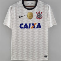 2012/13 Corinthians White Retro Soccer Jersey