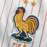 2024/25 France Away White Women Soccer Jersey 女