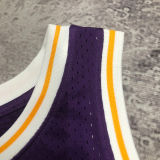 1996/97 Lakers BRYANT #32 Retro Purple NBA Jerseys热压