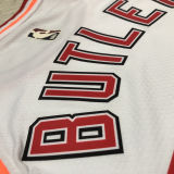 Miami Heat BUTLER #22 White Retro NBA Jerseys