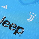 2023/24 JUV Goalkeeper Blue Fans Soccer Jersey(A Set)