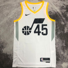 2023 Jazz MITCHELL #45 White NBA Jerseys