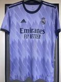 VINI JR．#20 RM 1:1 Quality Away Fans Jersey 2022/23 Color Font ★★