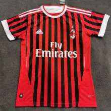 2011-2012 AC Milan Home Retro Soccer Jersey