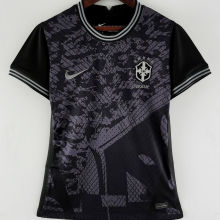 2022/23 Brazil Black Women Soccer Jersey