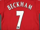 1998-1999 M Utd Home #7 Beckham Retro Soccer Jersey ★★