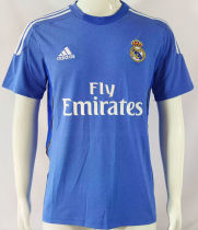 2013/14 RM Away Blue Retro Soccer Jersey
