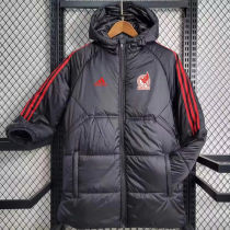 2023/24 Mexico Black Cotton Jacket 红三边