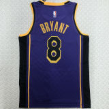 Lakers BRYANT #8 Blue NBA Jerseys