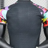 2024 M Utd x Love Unites Black Player Version Jersey