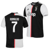 2019/20 JUV Home Player Version Retro Long Sleeve Jersey