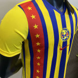 2006 Club America Special Version Yellow Retro Soccer Jersey