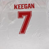 1982 England Home White Retro Soccer Jersey