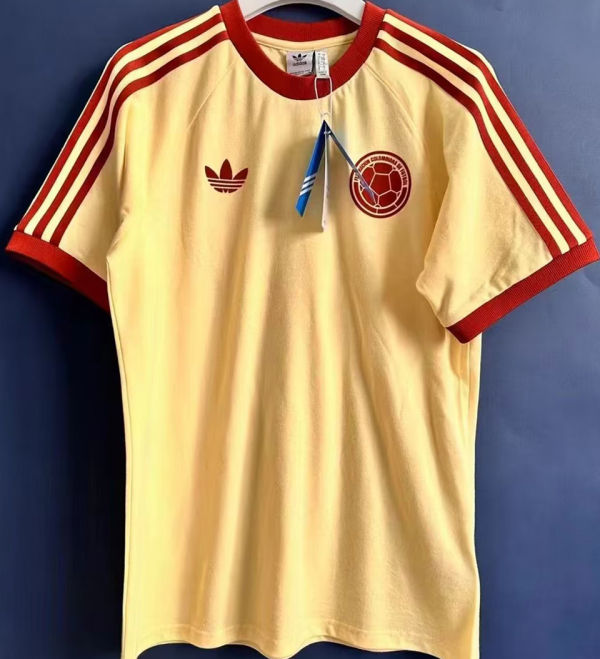 2024 Colombia Cotton Retro Style T-shirt