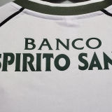 2001/03 Lisbon Home Retro Long Sleeve Soccer Jersey