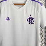 2023/24 Flamengo White Goalkeeper Girls Jersey 女装