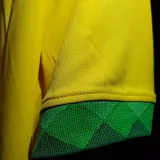 2020/21 Brazil Home 1:1 Quality Yellow Fans Soccer Jersey
