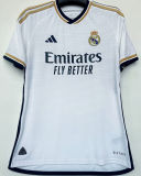 2023/24 RM Home White Player Version Soccer Jersey