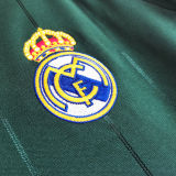 2012/13 RM Third Green Retro Long Sleeve Soccer Jersey