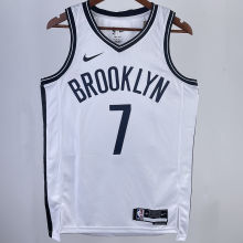 2023/24 Nets DURANT #7 White NBA Jerseys