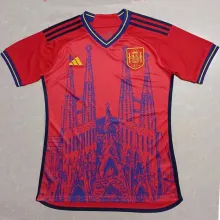 2023/24 Spain City Edition Red Fans Soccer Jersey