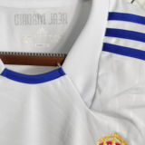 2010/11 RM Home White Retro Long Sleeve Jersey