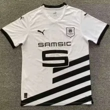 2023/24 Rennais Away White Fans Soccer Jersey