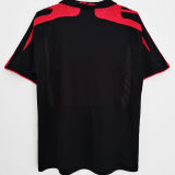 2007/08 AC Milan Third Black Retro Soccer Jersey
