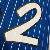 1994/95 Magic ONEAL #32 Blue Retro NBA Jerseys 热压