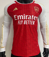 2023/24 ARS Home Red Player Version Long Sleeve Jersey